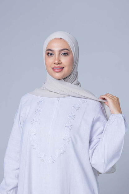 Comfort Ihram 2 pc Set Linen 100 % Cotton White