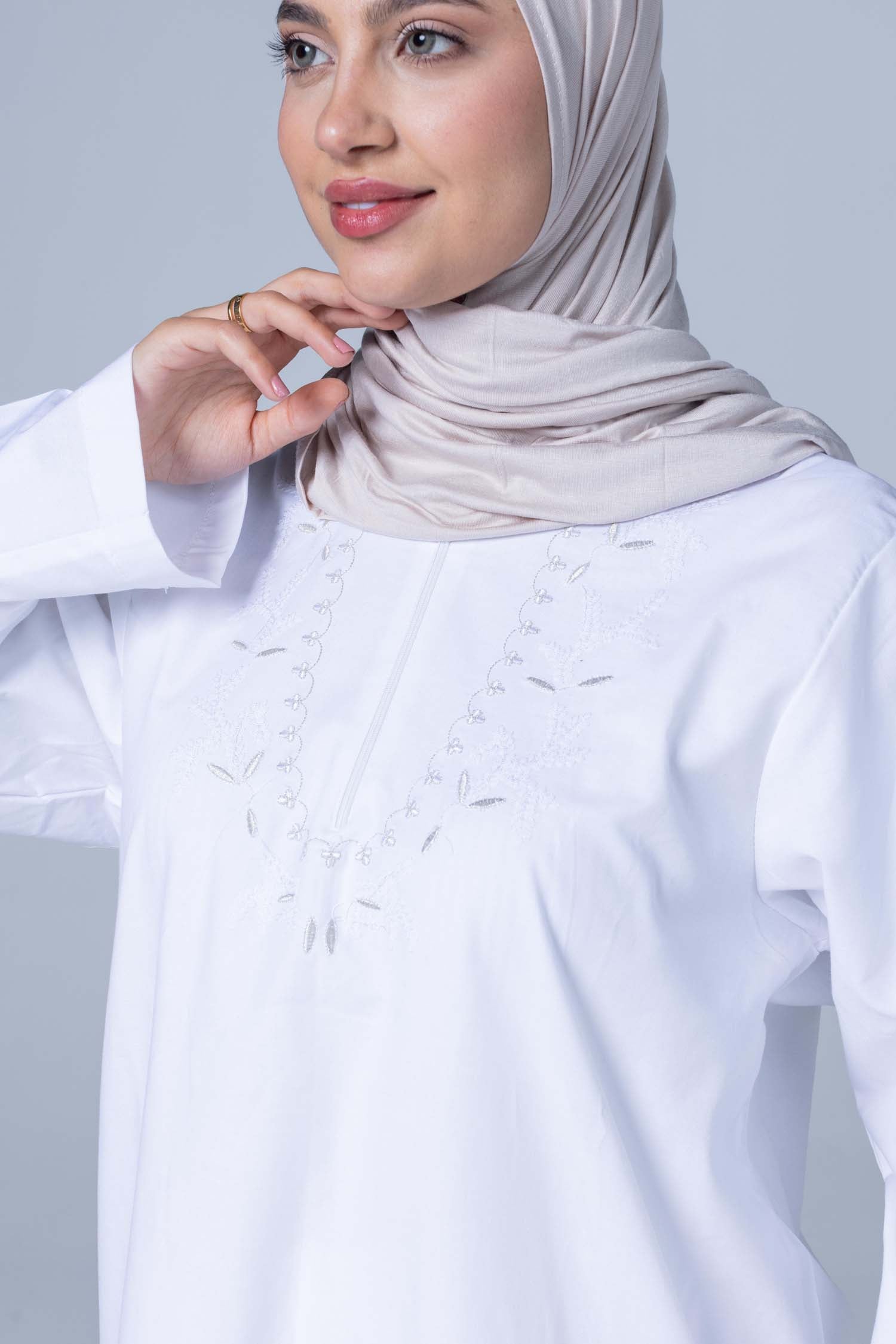 Comfort Ihram 2 pc Set Poplin 100 % Cotton White