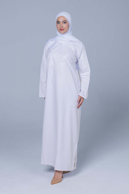 Premium Abaya Embroidered Silky Soft Polyester