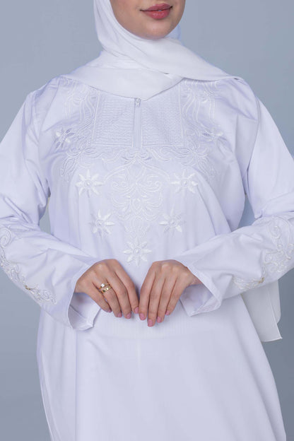 Premium Abaya Embroidered Silky Soft Polyester