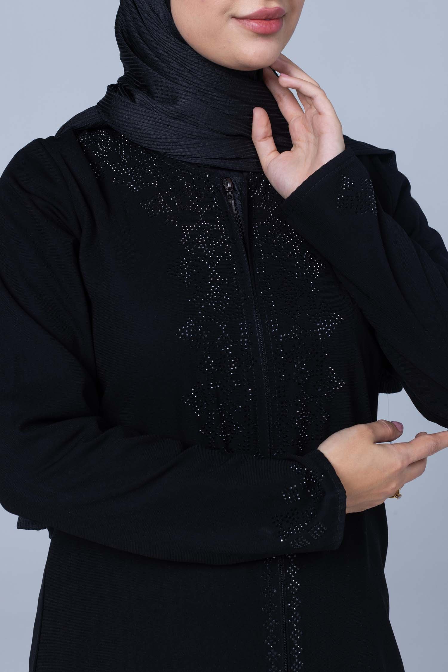 Premium Black Abaya Crepe