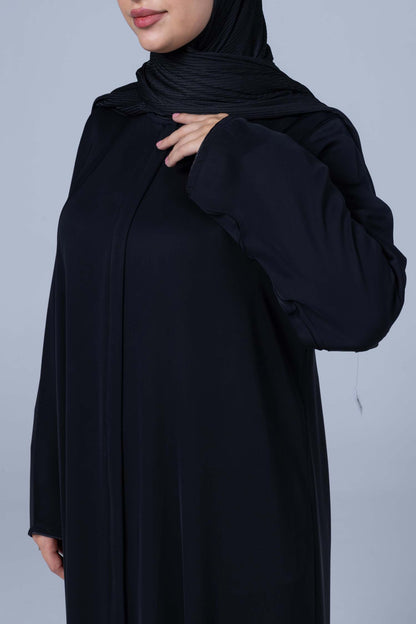 Luxury Soft Black Abaya
