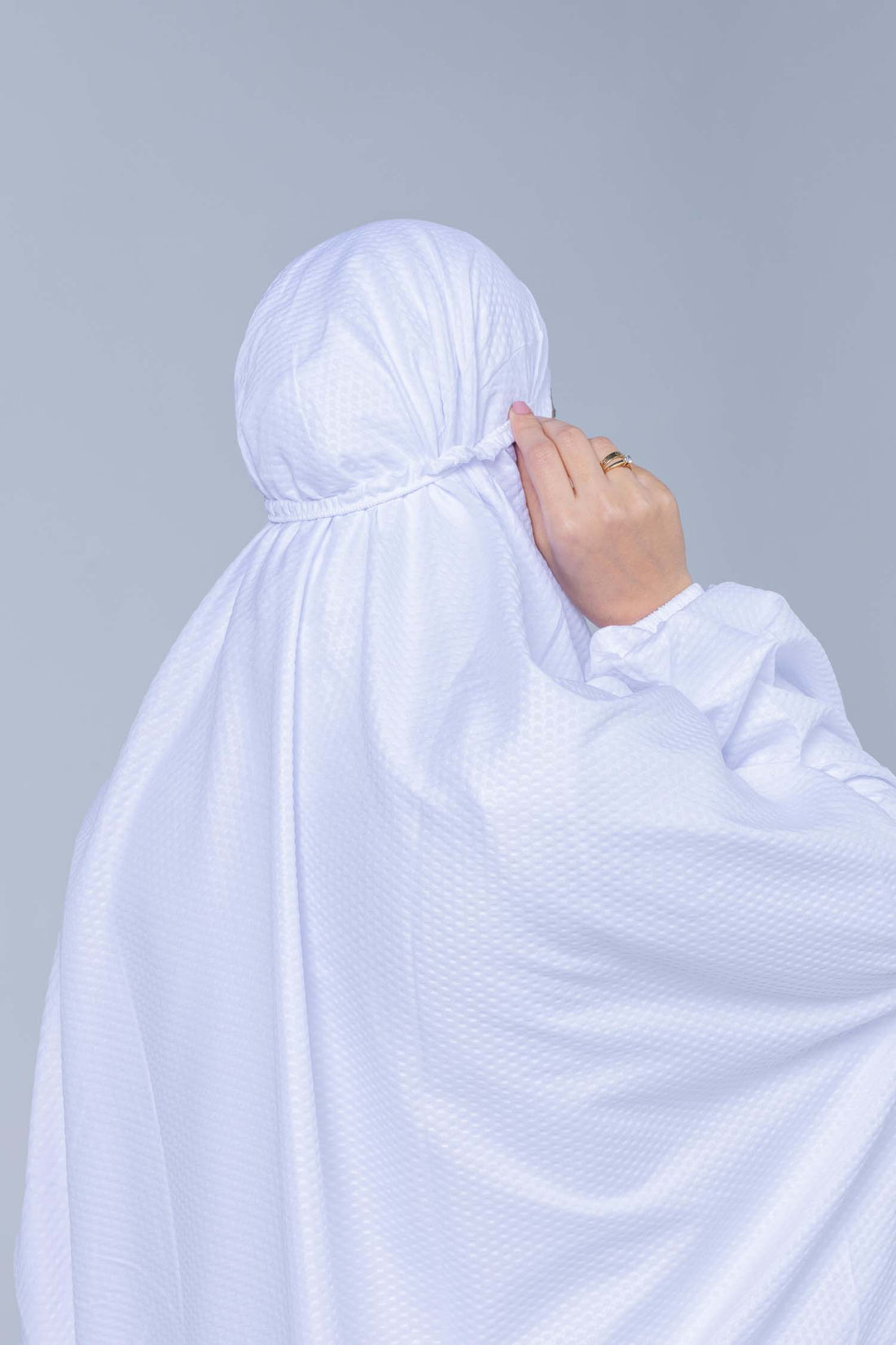 White One Piece Prayer Set -Soft Polyester