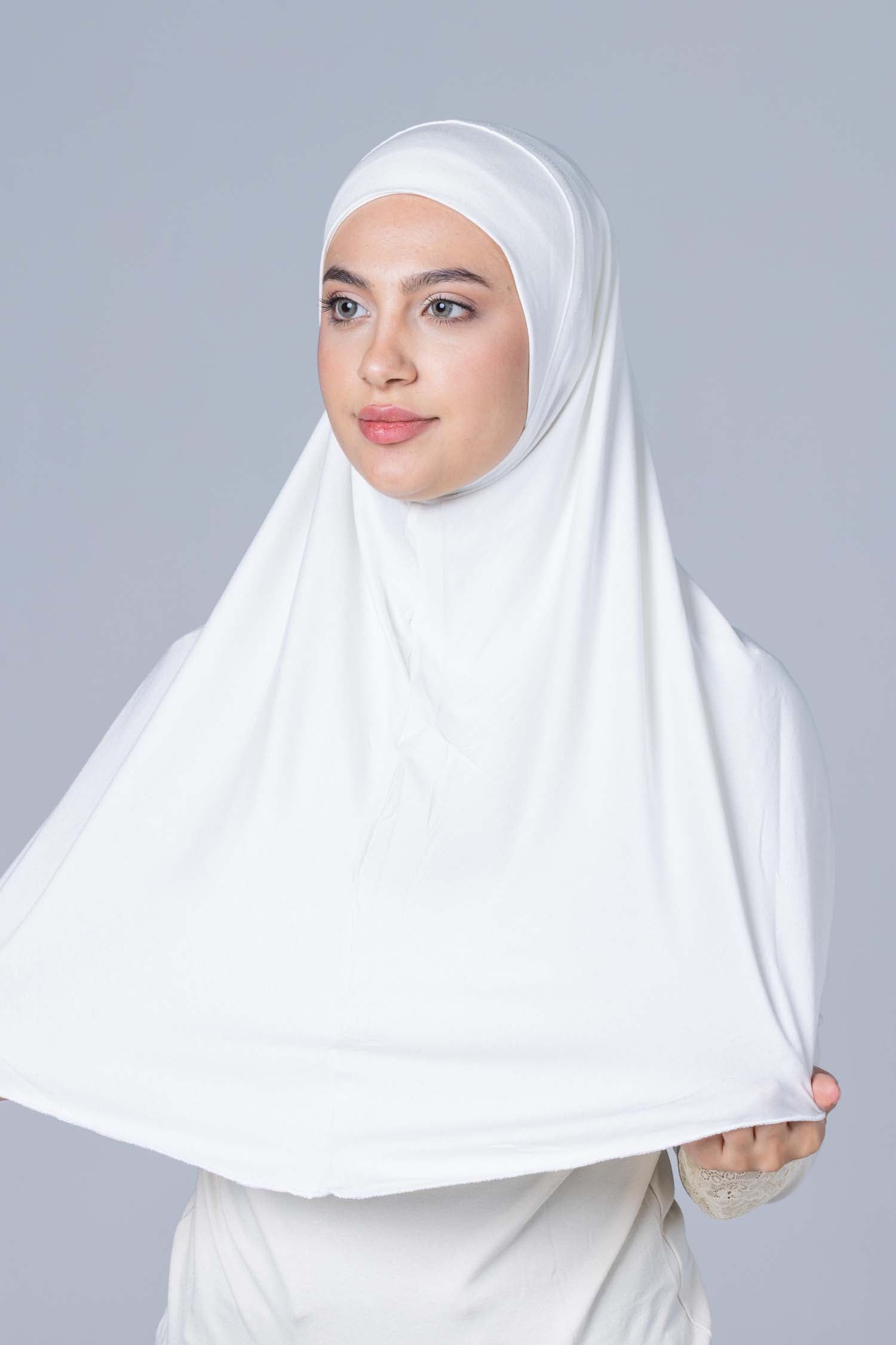 Cotton Hijab 2 pc Extra Large