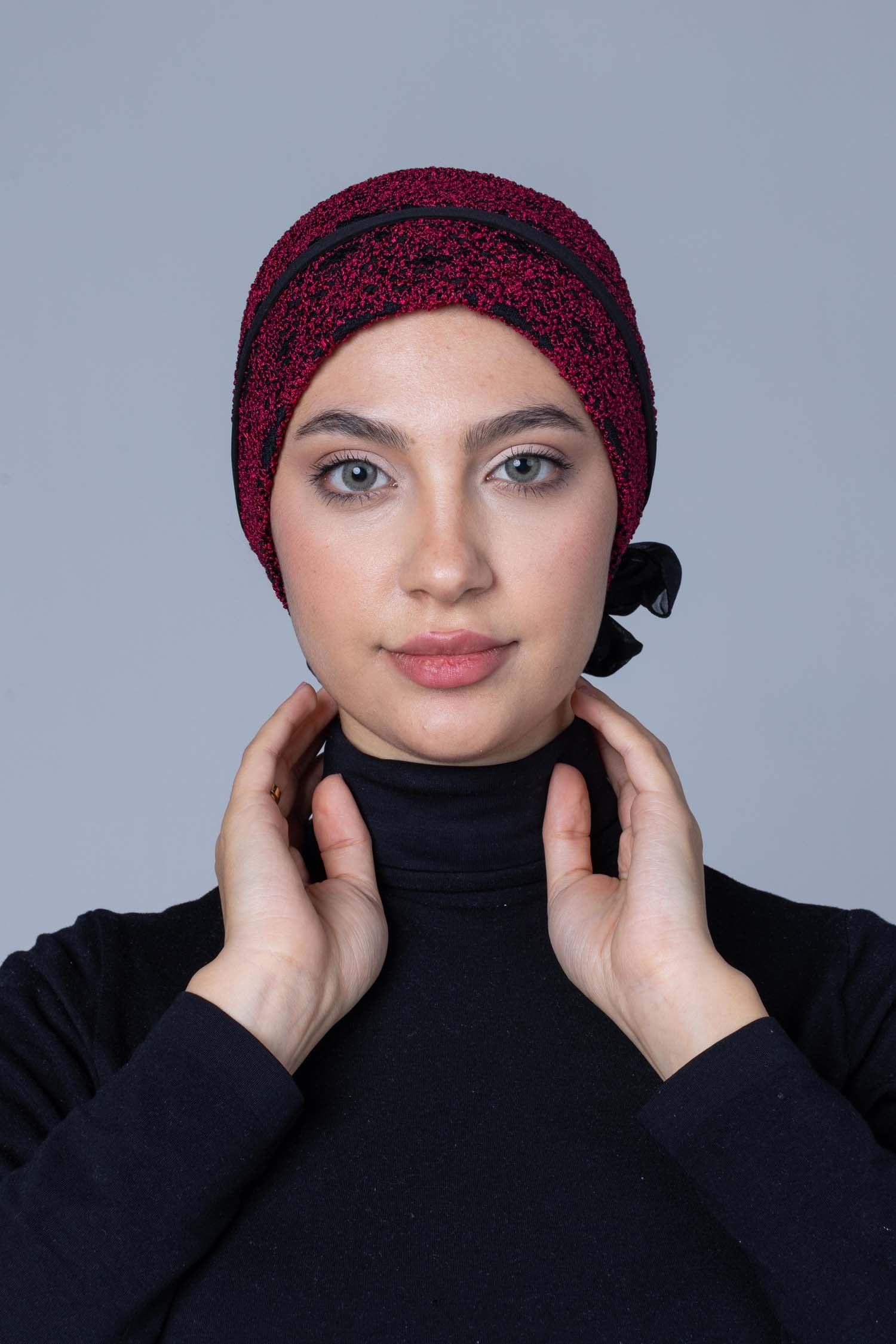 Textured Lycra Bonnet